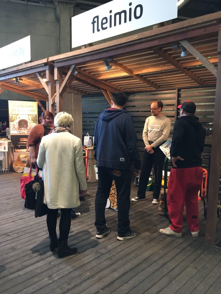 visitors Spring Fair Helsinki fleimio 2018