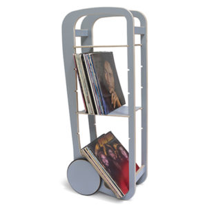 fleimio design original trolley - grey with vinyls